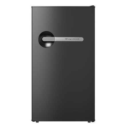 Frigidaire 3.2 Cu. ft. Retro Compact Refrigerator, Mini Fridge with Chiller Compartment, Black