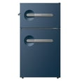thumbnail image 1 of Frigidaire 3.1 Cu. ft. Compact Refrigerator with Freezer Compartment, 2-Door Retro Fridge with Built-in Side Bottle Opener, Azure, 1 of 5