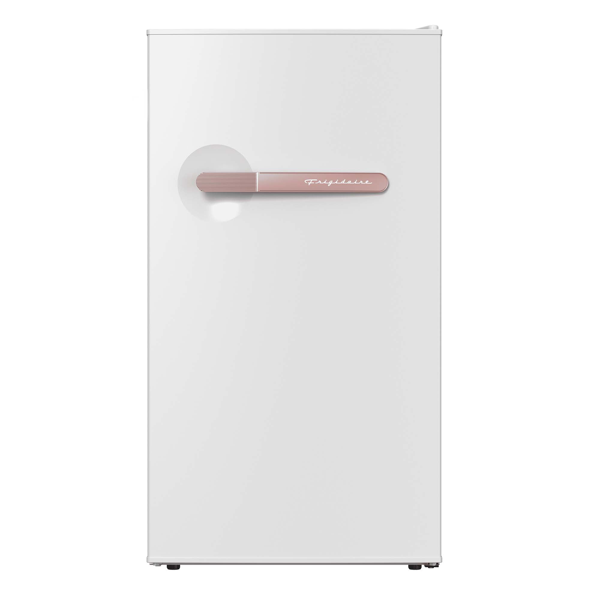 Frigidaire 3.2 Cu. ft. Retro Compact Refrigerator, Mini Fridge with Chiller Compartment, RG White