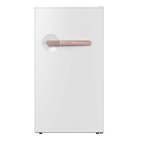Frigidaire 3.2 Cu. ft. Retro Compact Refrigerator, Mini Fridge with Chiller Compartment, RG White