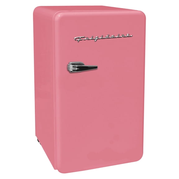 Frigidaire 3.2-Cu.-Ft. 60-Watt Retro Compact Refrigerator, Pink