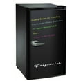 Frigidaire 3.2 Cu Ft Retro Dry Erase Compact Fridge, (EFR331-BLACK), Black - image 1 of 14