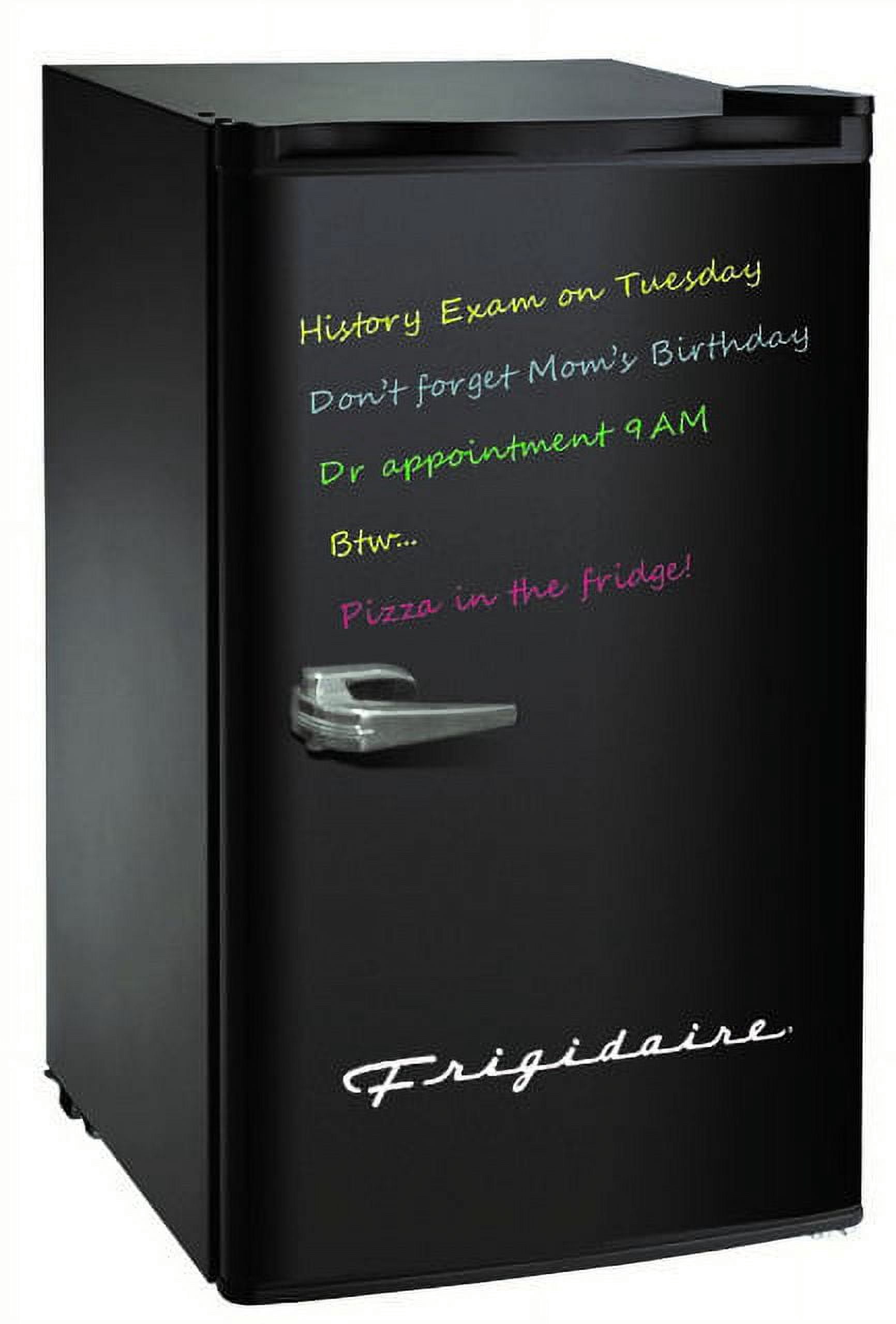 Frigidaire 3.2 Cu Ft Retro Dry Erase Compact Refrigerator, (EFR331-BLACK), Black Sansujyuku sansujyuku.com