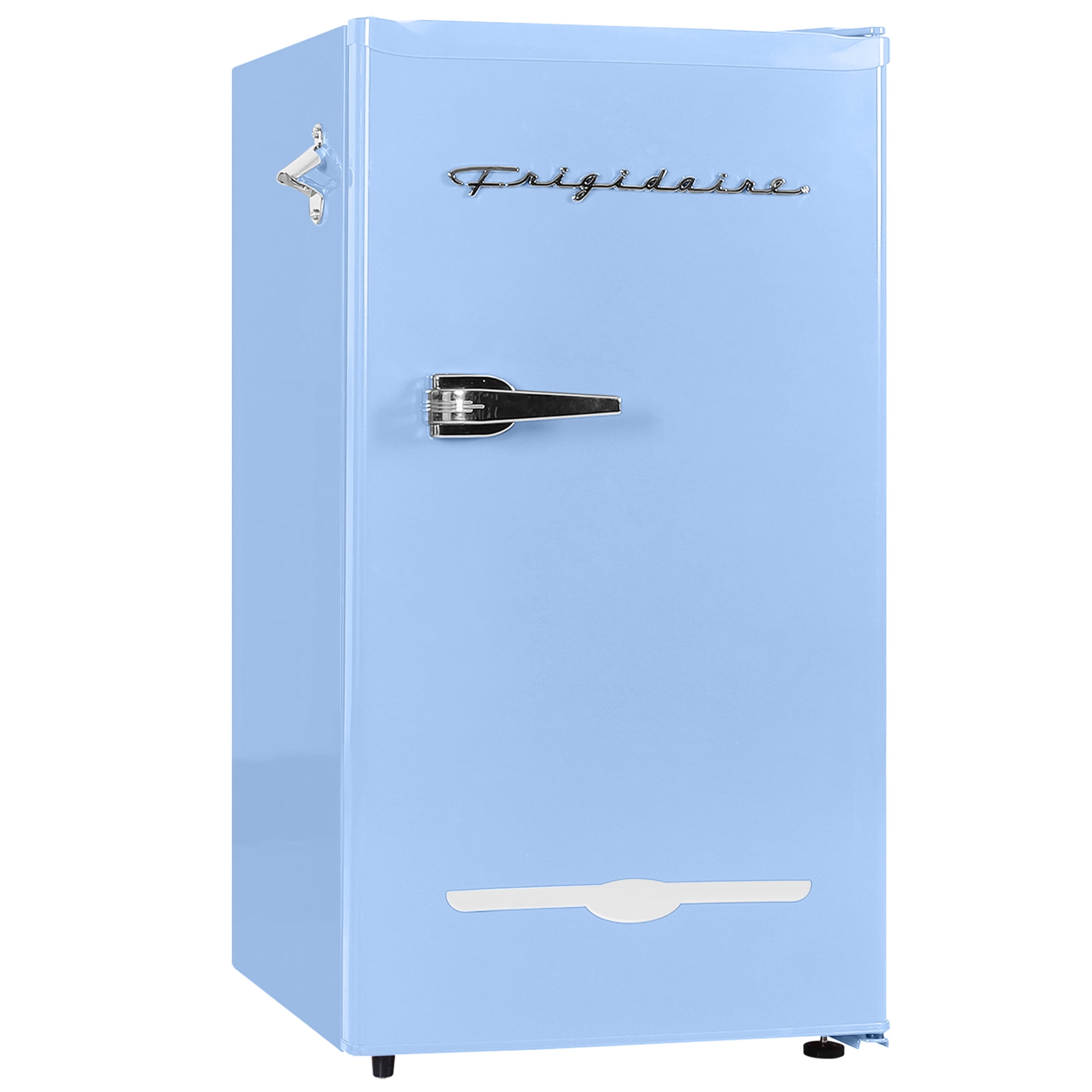 Frigidaire Retro 3.2 Cu Ft Mini Fridge with Side Bottle Opener for