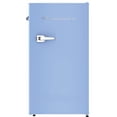 thumbnail image 1 of Frigidaire 3.2 Cu ft Retro Mini Refrigerator with Side Bottle Opener EFR376, Blue, 1 of 14