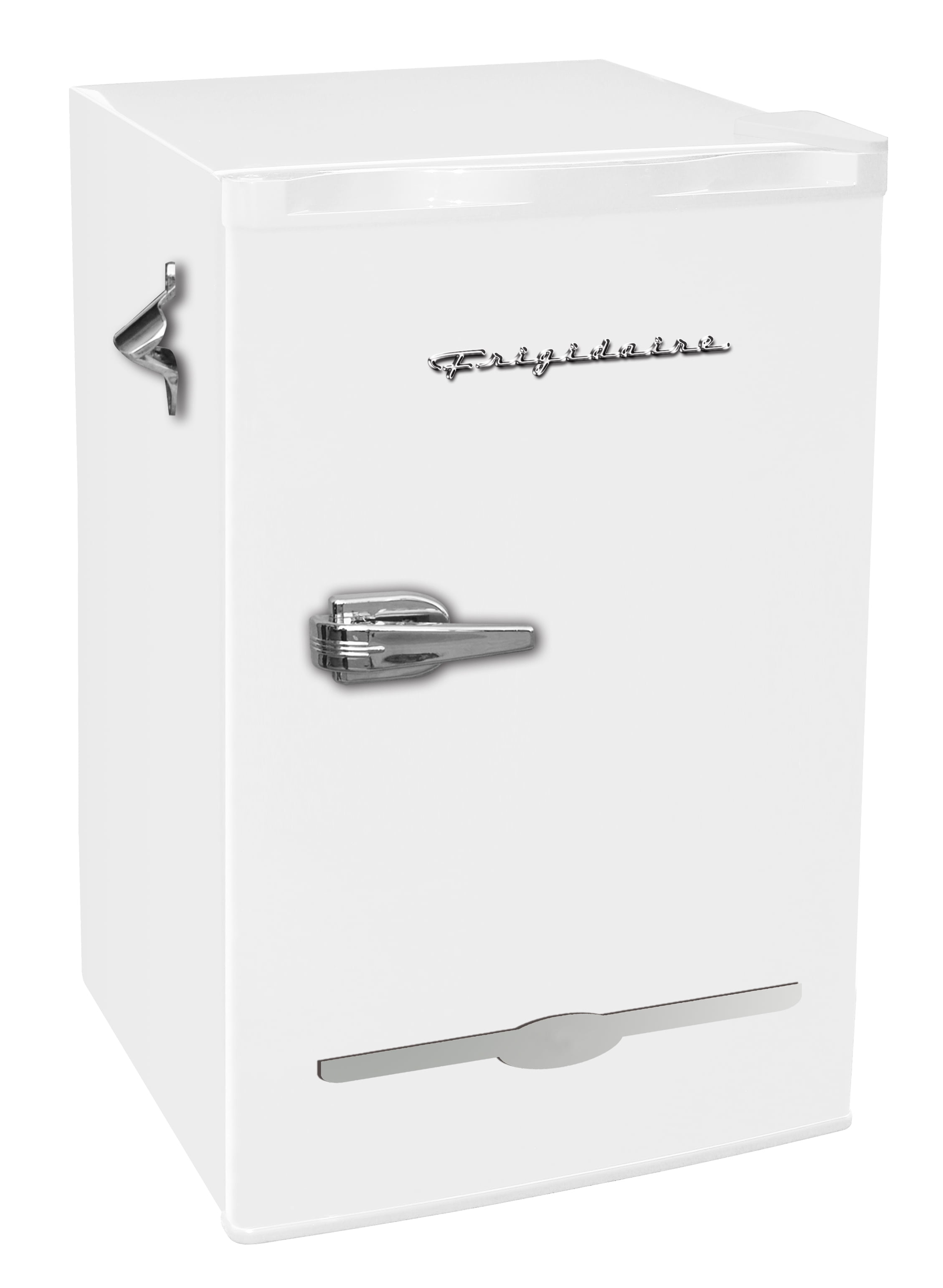 Frigidaire 3.2 Cu ft Retro Compact Refrigerator With Side Bottle Opener EFR376, Coral