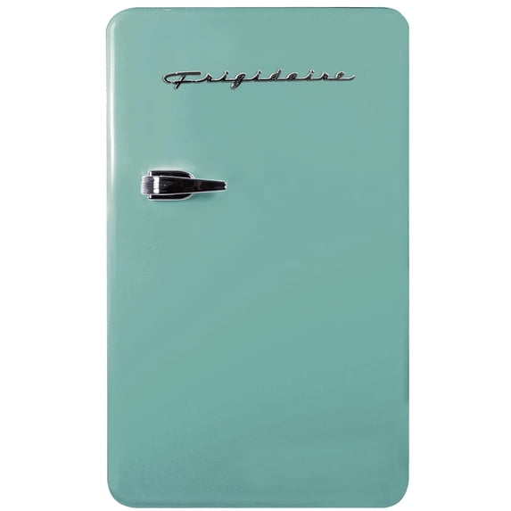Frigidaire 3.2 Cu. ft. Retro Compact Refrigerator, Mint Mini Fridge with Freezer for Apartment, Dorm, Office, Bedroom