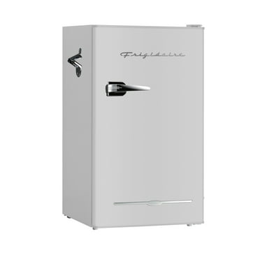 Frigidaire 3.2 Cu. ft. Retro Compact Refrigerator with Side Bottle Opener EFR376, Moonbeam