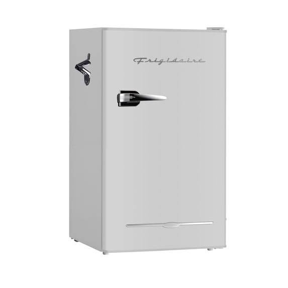 Frigidaire 3.2 Cu. ft. Retro Compact Refrigerator with Side Bottle Opener EFR376, Moonbeam