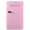 thumbnail image 1 of Frigidaire 3.2 Cu. ft. Retro Refrigerator, Mini Fridge with Freezer for Apartment, Dorm, Office, Bedroom, Pink, 1 of 9