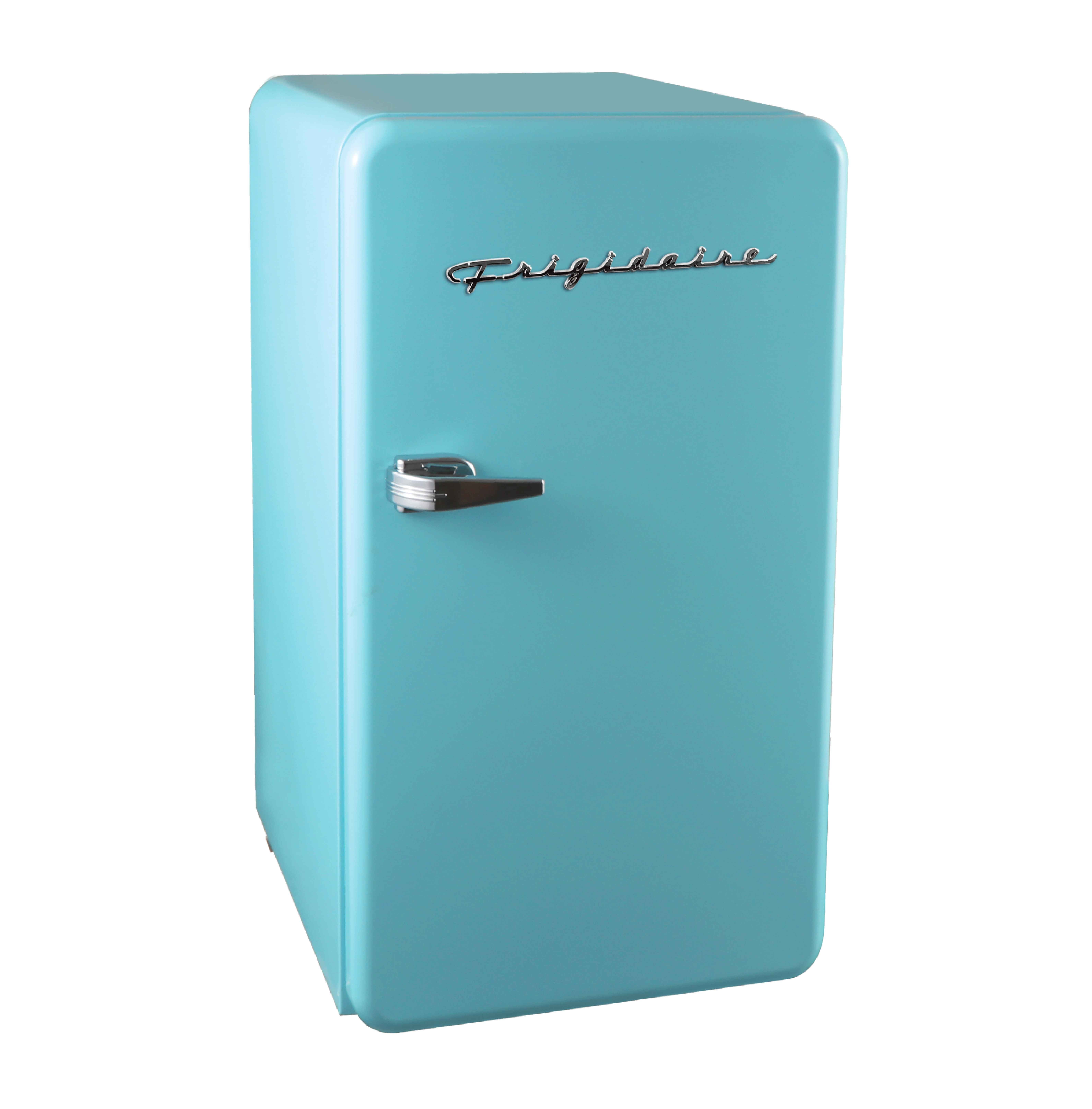 Frigidaire 3.2 Cu. ft. Retro Refrigerator, Mini Fridge with Freezer for Apartment, Dorm, Office, Bedroom, Blue
