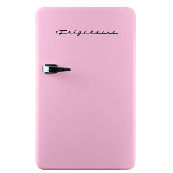 Frigidaire 3.2 Cu. ft. Retro Refrigerator, Mini Fridge with Freezer for Apartment, Dorm, Office, Bedroom, Pink
