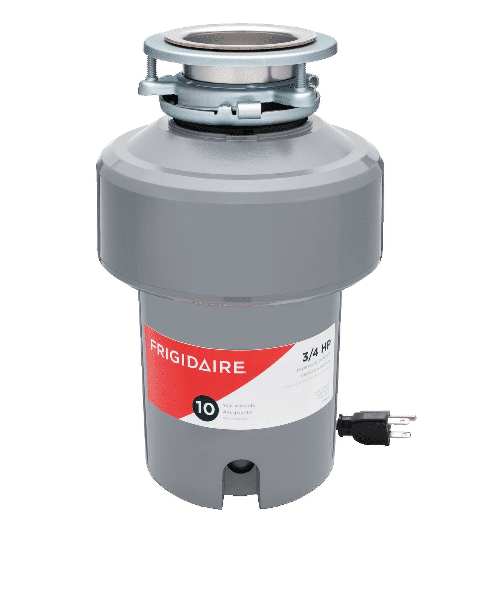 Frigidaire 3/4 HP Gray Corded Continuous Feed Garbage Disposal