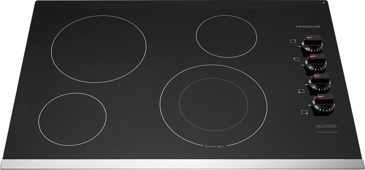 Frigidaire 30'' Ceramic and Stainless Steel Electric Cooktop