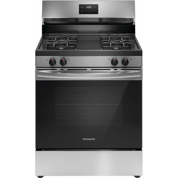 Frigidaire Fcrg3051b 30" Wide 5.1 Cu. Ft. Free Standing Gas Range - Stainless Steel