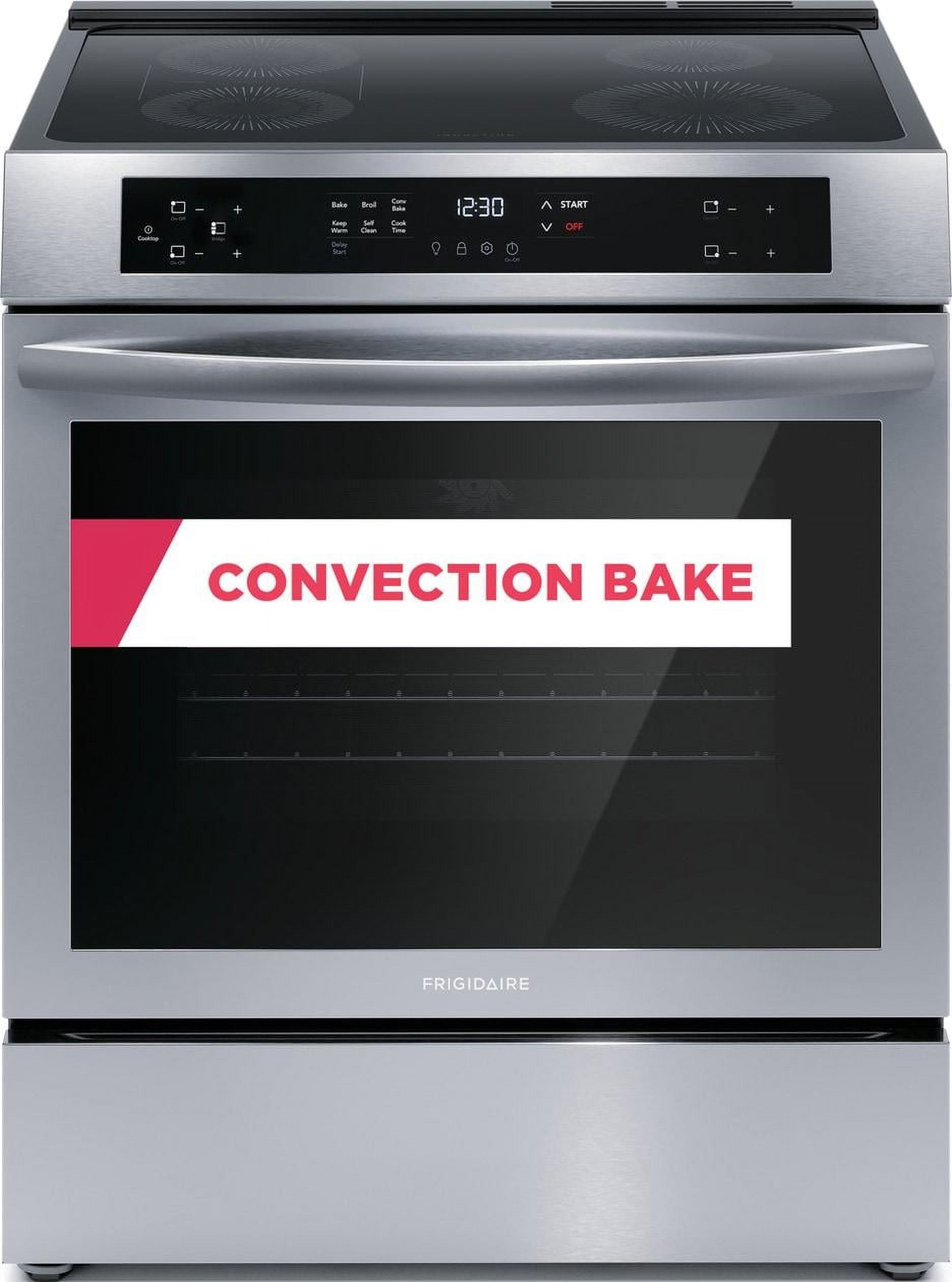 Frigidaire FCFI3083AS 30" Induction Range, Stainless Steel