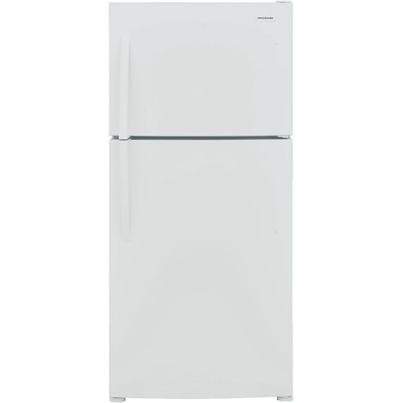 Frigidaire FFHT2022AW 30" Wide 20 Cu. Ft. Energy Star Certified Top Freezer Refrigerator, White