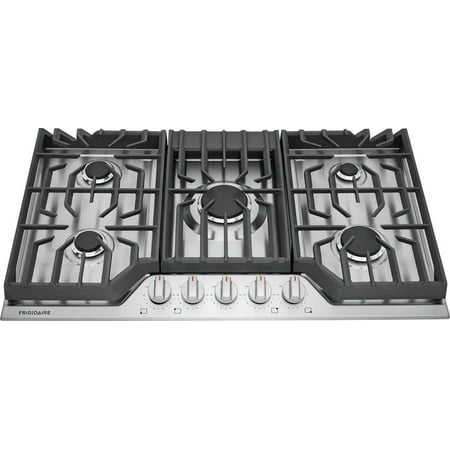 Frigidaire - 36" Gas Cooktop - Stainless Steel