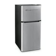 thumbnail image 1 of Frigidaire 4.5 Cu. ft. Compact Refrigerator with Freezer, 2-Door Mini Fridge for Apartment, Dorm, Office, Stainless Steel, 1 of 19