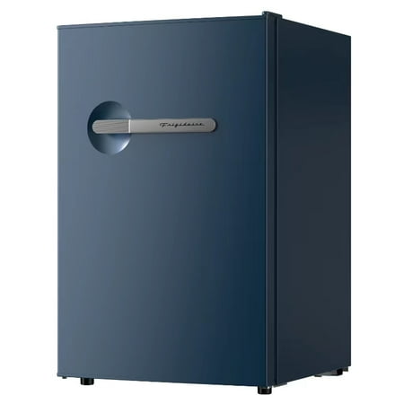 Frigidaire 4.5 Cu. ft. Compact Retro Fridge with Built-in Side Bottle Opener, Mini Fridge with Chiller Compartment, Azure