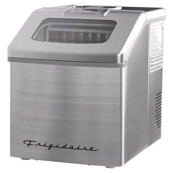 Frigidaire 40 Lbs. per Day Freestanding Ice Maker, Silver