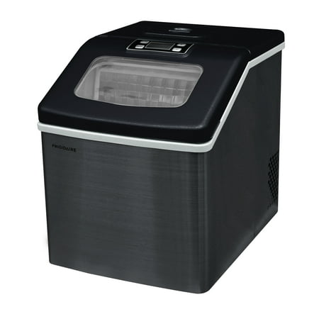 Frigidaire - 11.3" 40-Lb. Freestanding Icemaker - Black