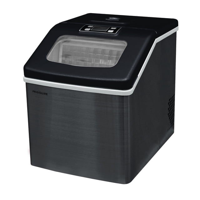 Square Rice Maker Frigidaire 40lbs. Countertop Clear Square Ice Maker - Black - Walmart.com