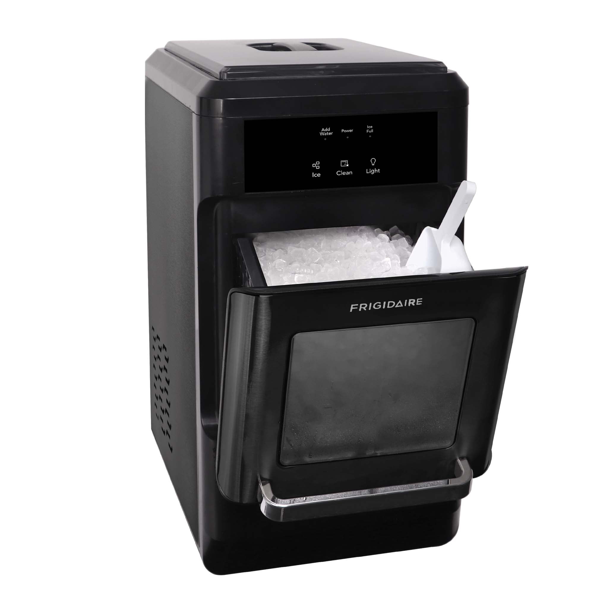 Frigidaire 44 lbs. Crunchy Chewable Nugget Ice Maker EFIC237, Black