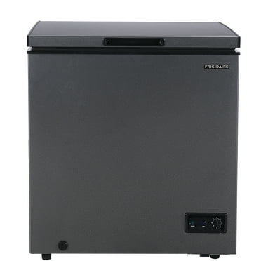 Frigidaire, 5.0 Cu. Ft. Chest Freezer, Black Granite Design