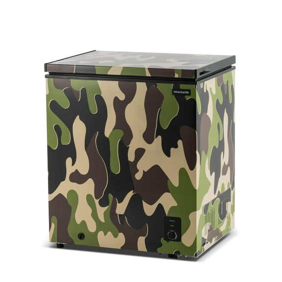 Frigidaire 5.0 Cu. Ft. Convertible Chest Freezer, Hunting Camo Print