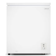 Frigidaire 5.0 Cu. ft. Garage Ready Chest Freezer, Compact Deep Freezer for Garage, Kitchen, Apartment, White