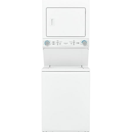 Frigidaire 5.5 Cu. Ft. 120 V White Electric Washer & Dryer