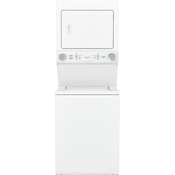 Frigidaire 5.5 Cu. Ft. 120 V White Electric Washer & Dryer