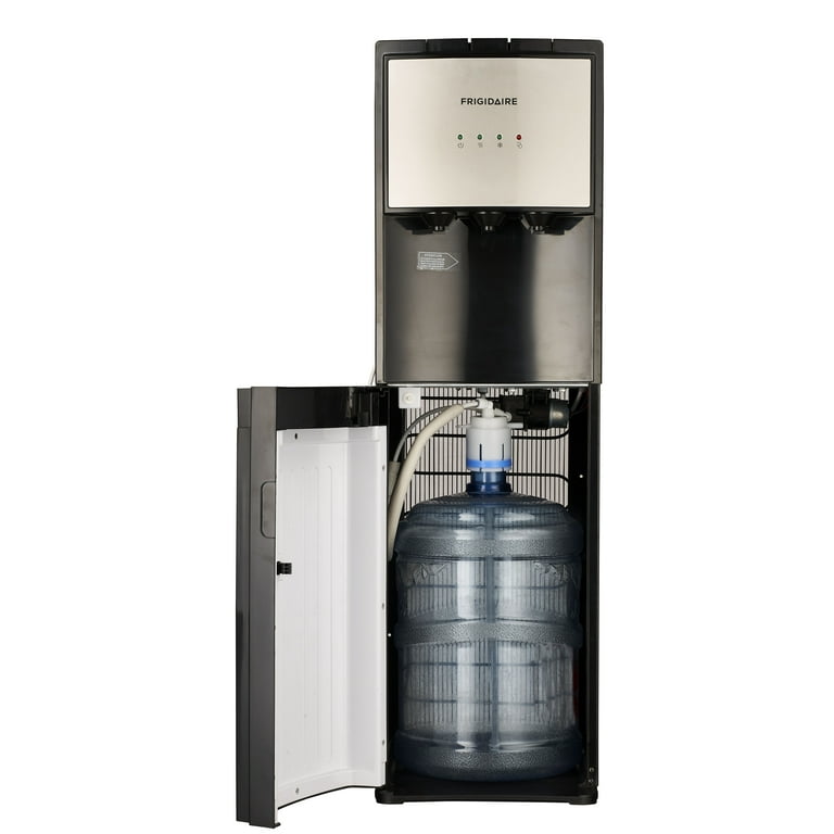 Frigidaire 5 Gallon Bottom Loading Hot and Cold Water Dispenser EFWC505 Stainless Steel