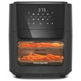 thumbnail image 1 of Frigidaire 12.6 QT. Air Fryer Oven Combo , 5-in-1 Air Fry, Bake, Reheat, Dehydrate, Rotisserie, 400°F, Non-Stick, Black, 1 of 12