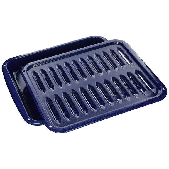 frigidaire 5304442087 range/stove/oven broiler pan, 1", black