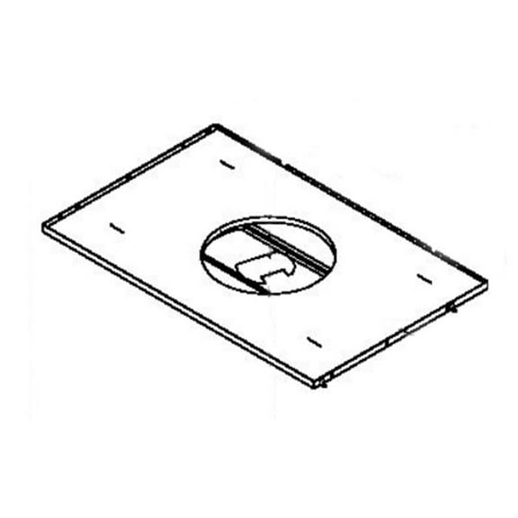 Frigidaire 5304499878 Microwave Bottom Panel (Genuine Oem Part)