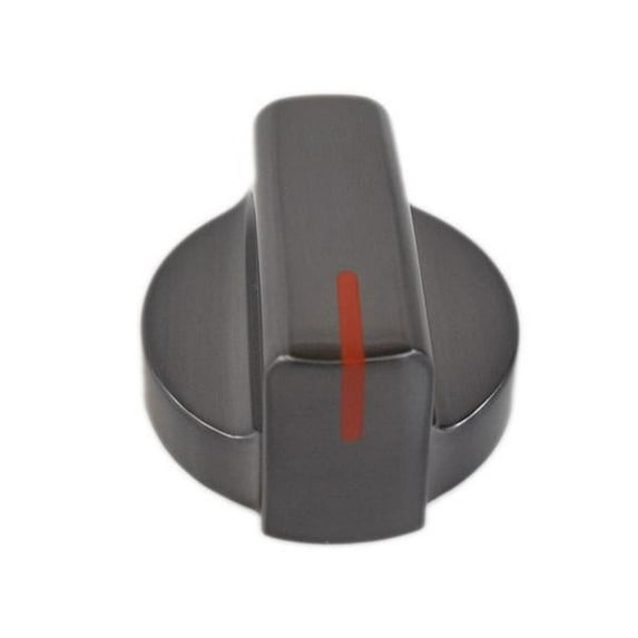 Frigidaire 5304509239 Range Surface Burner Knob (Black Stainless) (Genuine Oem Part)