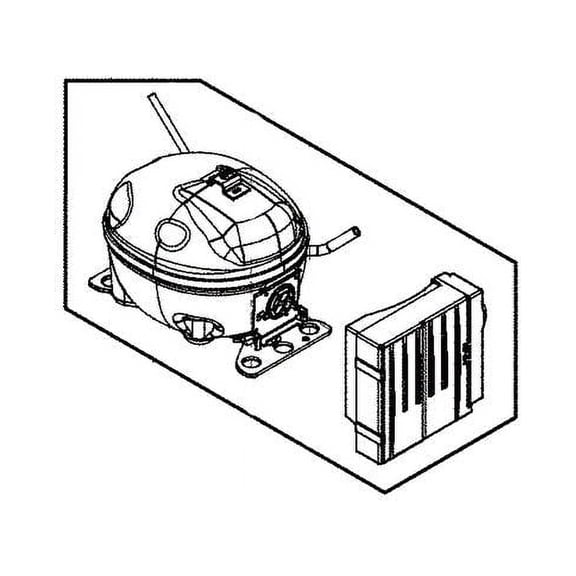 Frigidaire 5304520946 Compressor And Inverter (Genuine Oem Part)
