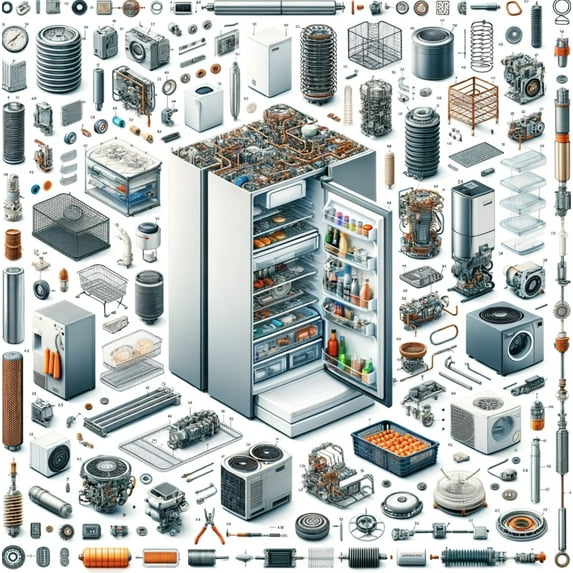 Frigidaire 5304530853 Mullion Assembly (Genuine Oem Part)