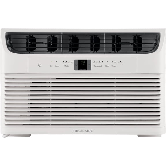 Frigidaire 6,000 BTU Window Air Conditioner, 250 Sq. Ft., 3-Speeds, White, FHWC063TC1