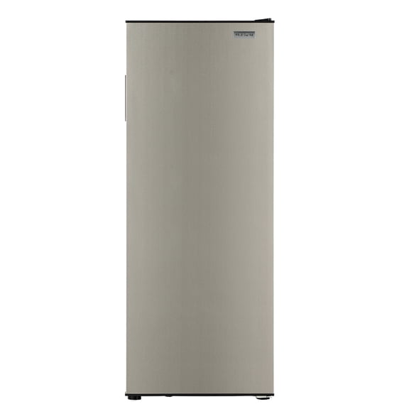 Frigidaire 6.5 Cu. ft. Garage Ready Convertible Refrigerator Freezer, Upright Fridge or Freezer for Home, Kitchen, Basement, Office, Platinum