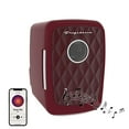 thumbnail image 1 of Frigidaire, 6 Can/4 Liter Mini Personal Fridge Cooler, With Bluetooth Speaker, Merlot, 1 of 4