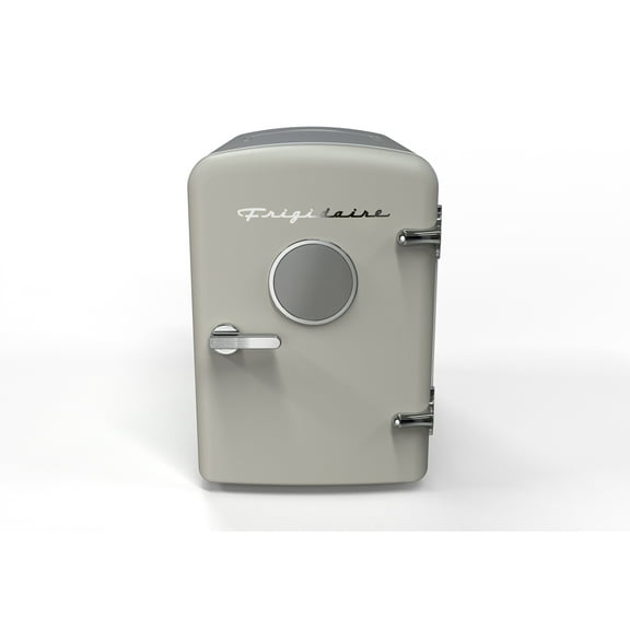 Frigidaire, 6 Can/4L Mini Personal Retro Fridge Cooler, EFMIS229, Moonbeam