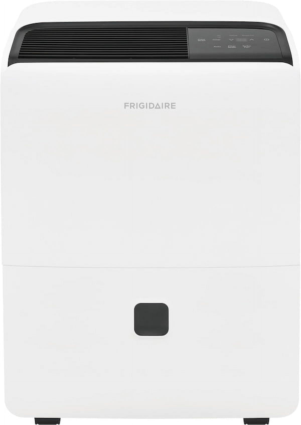 Frigidaire 60 Pint Built-In Pump Dehumidifier up to 5000 Sq Ft, White
