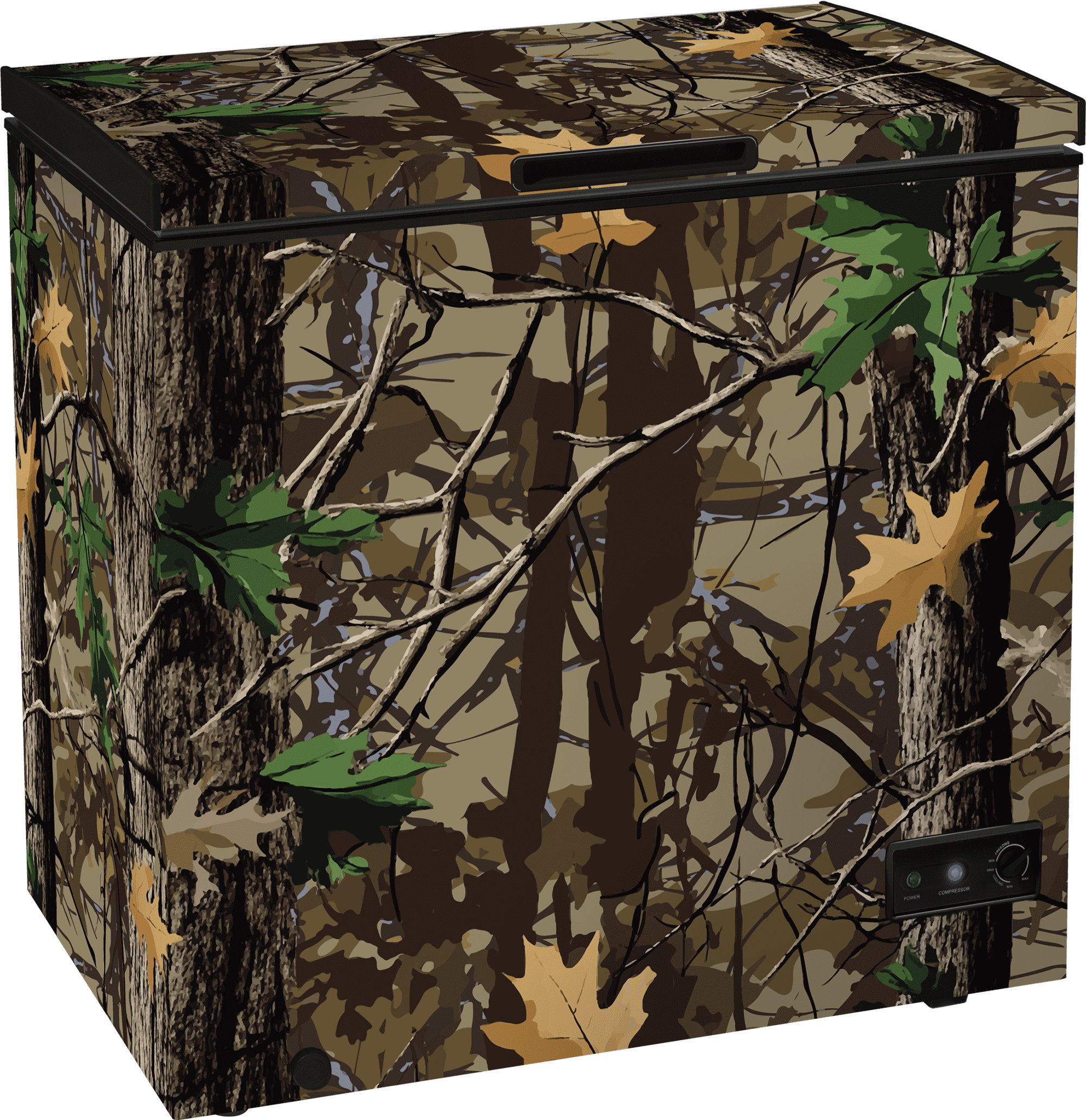 Frigidaire 7.0 Cu. Ft. Convertible Chest Freezer, Hunting Camo Print