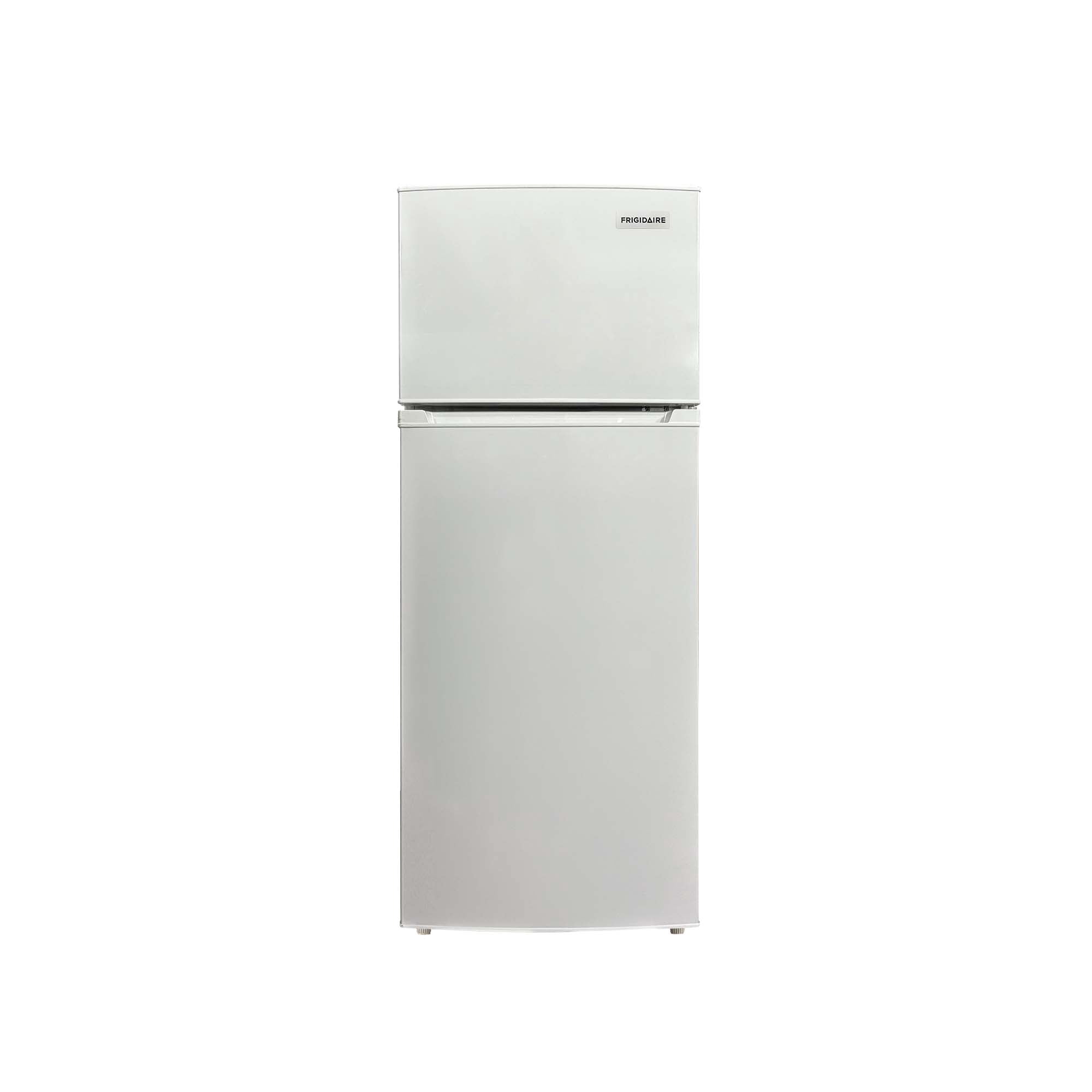 Frigidaire 7.5 Cu. ft. Top Freezer Refrigerator, Apartment Size 2-Door Fridge for Kitchen, Office, White