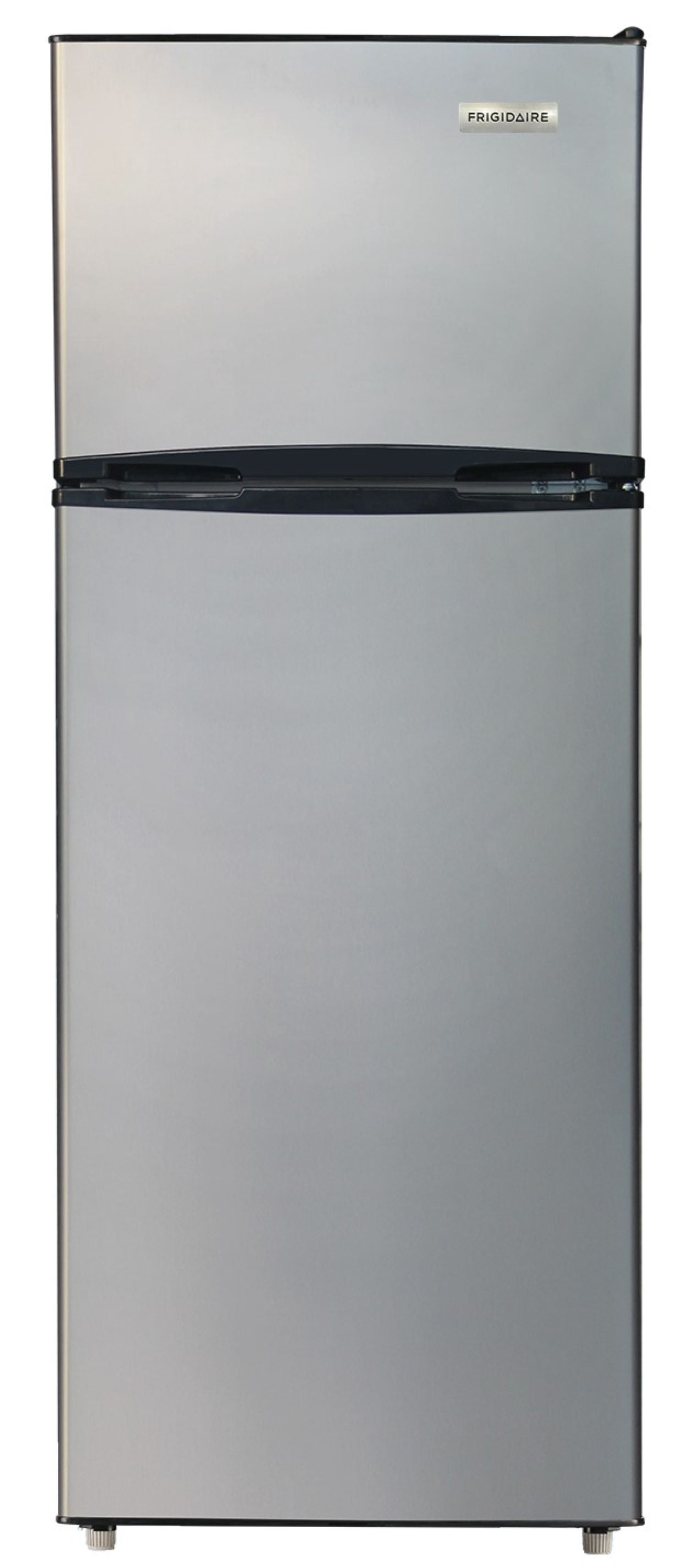 Frigidaire 7.5 Cu. ft. Top Mount Refrigerator, Apartment Size Fridge with Reversible Doors, Platinum