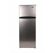 Frigidaire 7.5 Cu. ft. Top Mount Refrigerator, Apartment Size Fridge with Reversible Doors, Platinum
