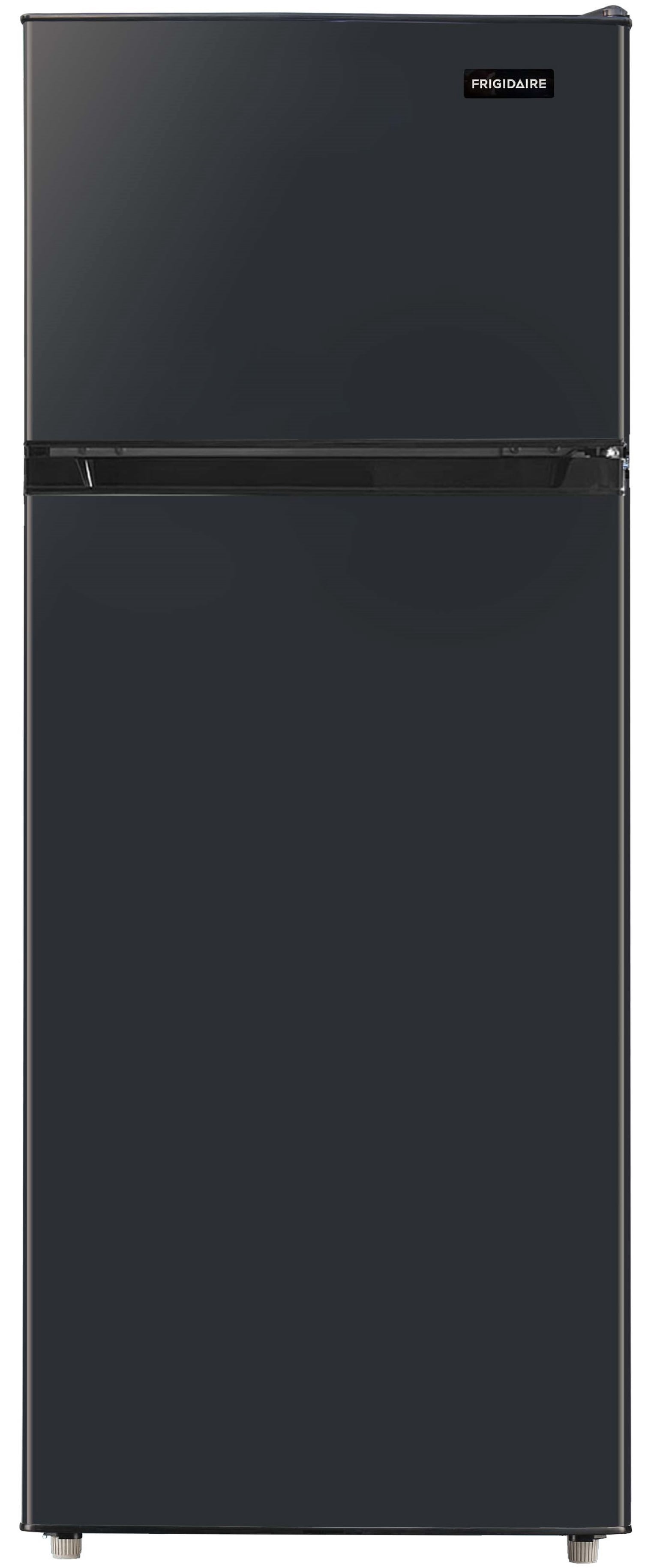 Frigidaire 7.5 Cu. ft Top Freezer Refrigerator, Compact Fridge for Apartment, Kitchen, Office, Garage, Black